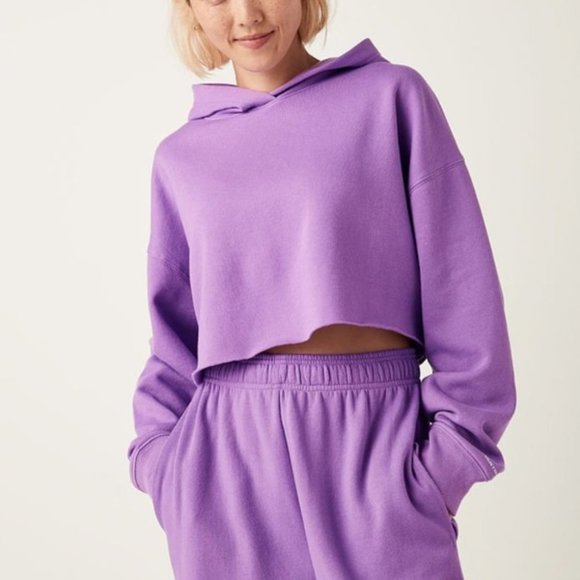 NWT Chloe x Halle Purple Hoodie Size M - Picture 1 of 15